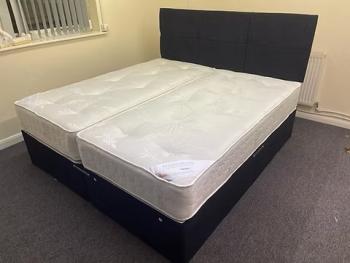 SUPER TUFT ORTHO DIVAN BASE AND MATTRESS - Super King