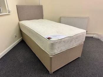 ROYAL 11 INCH VERY FIRM ORTHOPAEDIC MATTRESS DIVAN AND HB -