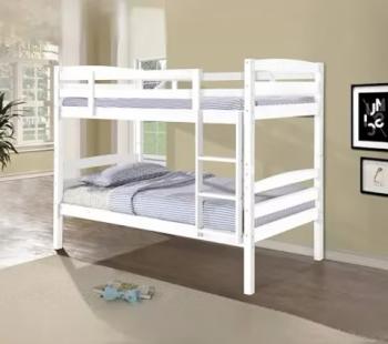 TRIPOLI SOLID WOOD BUNK - WHITE