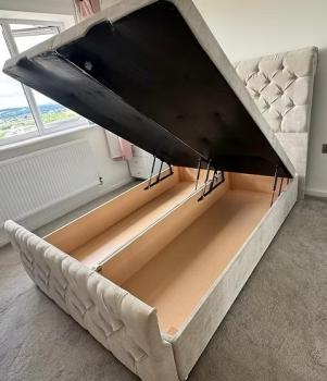DOUBLE - ROMNEY END LIFT DIVAN OTTOMAN