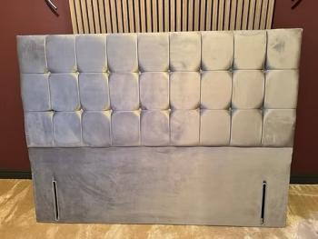 Double - floor standing cube headboard